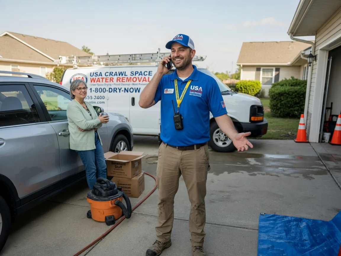 Crawl Space Water Removal Belmont, MS FAQs